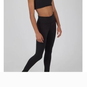 Yogalicious Girls Black Leggings